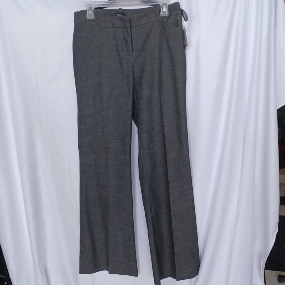 Relativity Dress pants, Charcoal gray, cotton/polyester/spandex blend,  sz 6